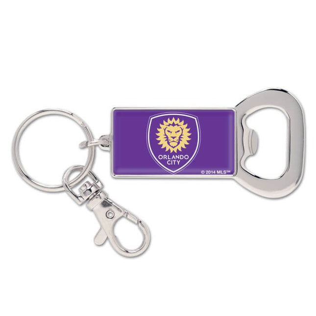 Orlando City - Bottle Opener Key Ring - SKU:86572015 - UPC:032085865724 - Party Expo