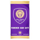 Orlando City - Fiber Beach Towel - SKU:A2203516 - UPC:099606220356 - Party Expo