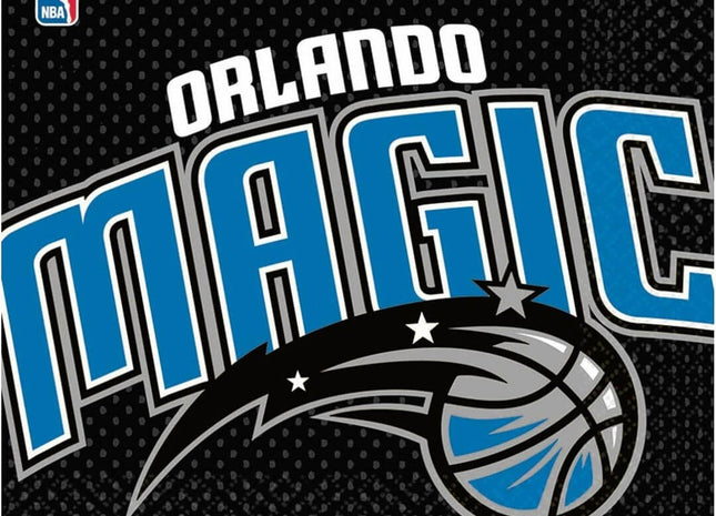 Orlando Magic - Paper Napkins (16ct) - SKU:513628 - UPC:013051261535 - Party Expo