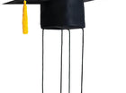 Oversized Graduation Cap Car Decoration - Black - SKU:3902866 - UPC:192937315033 - Party Expo