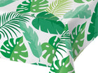 Palm Leaves Plastic Table Cover - SKU:34-6629 - UPC:039938721572 - Party Expo