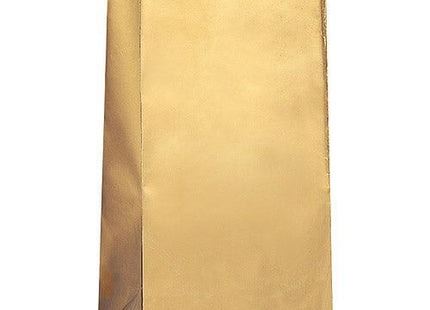 Paper Party Bags -Gold Metallic - SKU:59019 - UPC:011179590193 - Party Expo