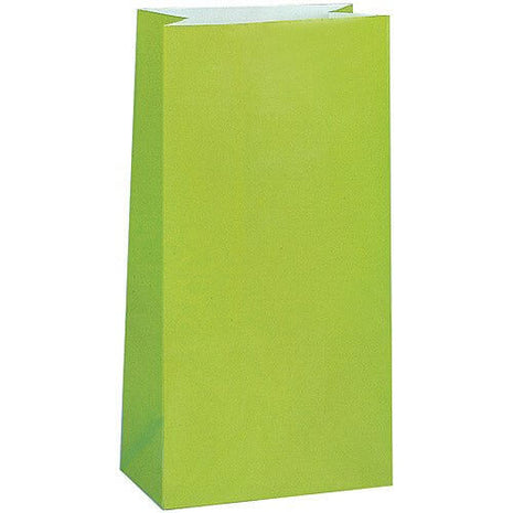 Paper Party Bags -Lime Green - SKU:59017 - UPC:011179590179 - Party Expo