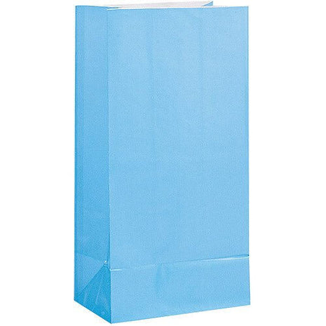 Paper Party Bags -Powder Blue - SKU:59002 - UPC:011179590025 - Party Expo