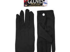 Parade Gloves-Short-W/Snap-Black - SKU:68186 - UPC:721773681868 - Party Expo