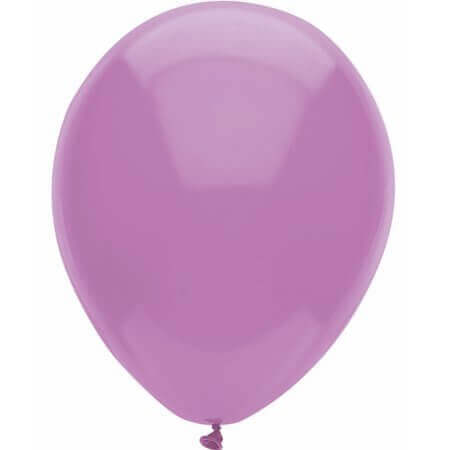 PartyMate - 12" Luscious Lavender Latex Balloons (15ct) - SKU:72116 - UPC:071444721165 - Party Expo