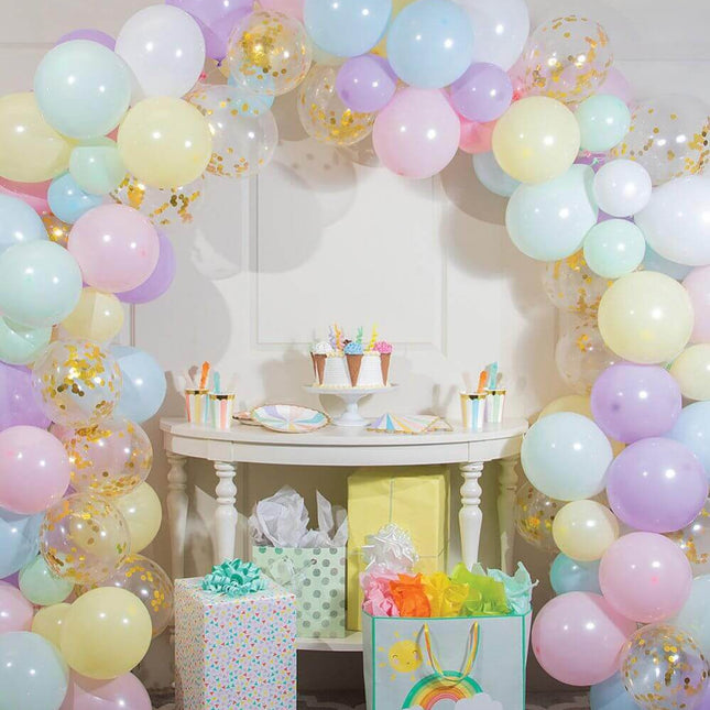 Pastel Balloon Arch Kit - SKU:353985 - UPC:039938837204 - Party Expo