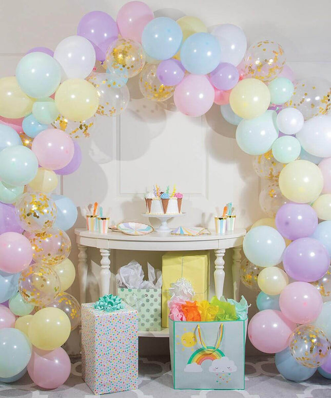 Pastel Balloon Arch Kit - SKU:353985 - UPC:039938837204 - Party Expo