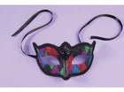 Pastel Masquerade Style Woman Half Mask - SKU:75107 - UPC:721773751073 - Party Expo