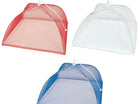 Patriotic Mesh Food Covers - Red, White, & Blue (3ct) - SKU:670531 - UPC:809801776288 - Party Expo