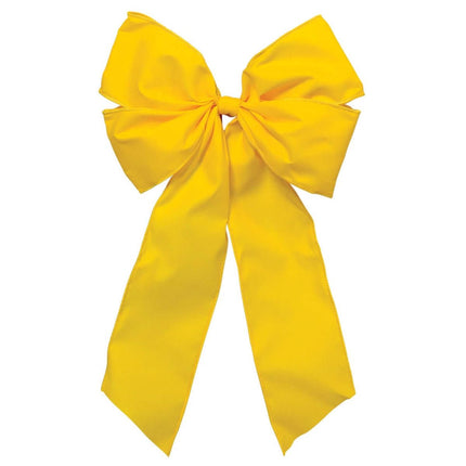 Patriotic Welcome Home Yellow Bow - SKU:241730 - UPC:013051724009 - Party Expo