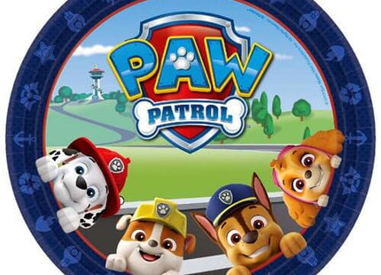 Paw Patrol - 9" Dinner Plates (8ct) - SKU:552441 - UPC:192937099865 - Party Expo