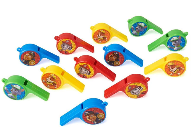 Paw Patrol - Party Favor Whistles - SKU:395508 - UPC:013051538071 - Party Expo