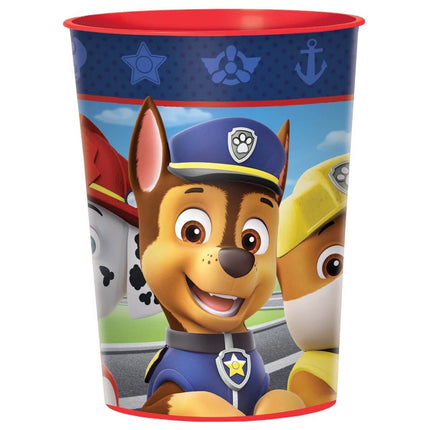 Paw Patrol - Plastic Favor Cup - SKU:422441 - UPC:192937099926 - Party Expo