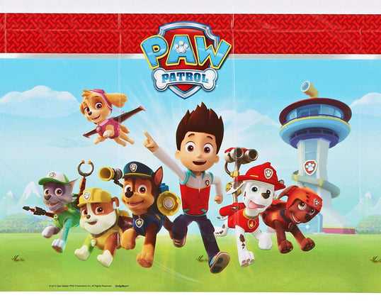Paw Patrol - Plastic Tablecover - SKU:571462 - UPC:013051537715 - Party Expo