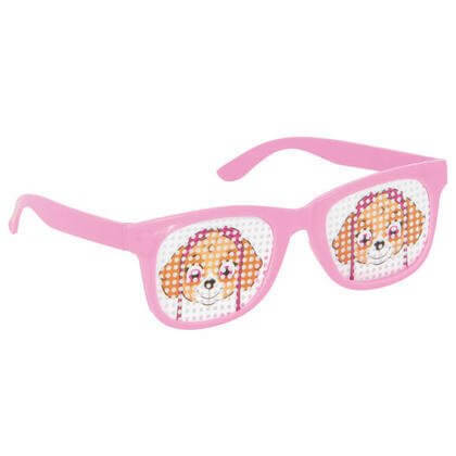 Paw Patrol - Skye Pink Birthday Glasses (4ct) - SKU:49113 - UPC:011179491131 - Party Expo