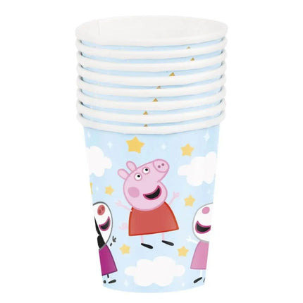 Peppa Pig - 9oz Paper Cups (8ct) - Party Expo