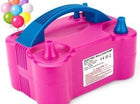 Pink Balloon Air Inflator - SKU:73005 - UPC:1000-1292-6289 - Party Expo