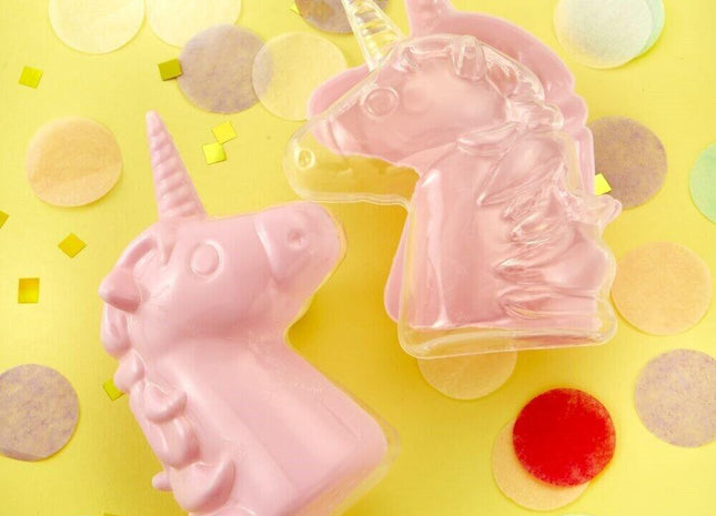 Pink Plastic Unicorn Candy Box -8 count - SKU:6227 - UPC:638054062271 - Party Expo