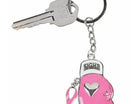 Pink Ribbon Boxing Glove Keychain - SKU:3L19762 - UPC:886102389959 - Party Expo