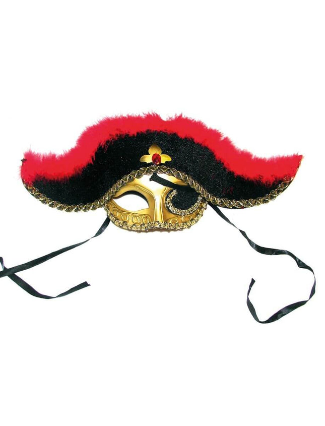 Pirate Hat Mask - SKU:61150 - UPC:8712364611502 - Party Expo