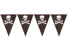 Pirates Map Plastic Flag Banner - SKU:295185 - UPC:073525083568 - Party Expo