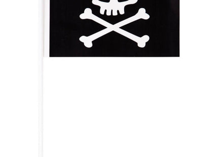 Pirates Map Plastic Pirate Flags - SKU:013103- - UPC:073525733029 - Party Expo