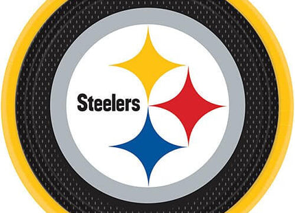 Pittsburgh Steelers 9" Plate - SKU:552348 - UPC:013051528751 - Party Expo