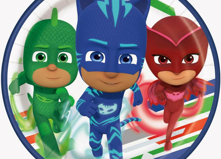 PJ Masks 7" Plates (8 count) - SKU:78254 - UPC:011179782543 - Party Expo