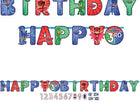 PJ Masks Jumbo Letter Banner - SKU:121741 - UPC:013051712051 - Party Expo