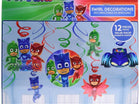 PJ Masks Swirl Decorations - SKU:671741 - UPC:013051711900 - Party Expo