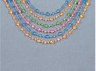 Plastic Crystal Party Bead Necklaces (6ct) - SKU: - UPC:011179951543 - Party Expo