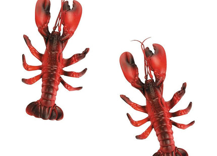 Plastic Lobster (1 count) - SKU:3L- 25/120 - UPC:780984137366 - Party Expo