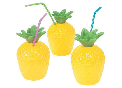 Plastic Pineapple Cup - SKU:3L-26/1483-BC - UPC:192073273761 - Party Expo