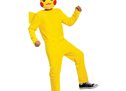 Pokemon - Pikachu Classic Costume - M (7-8) - SKU:90121K - UPC:039897901459 - Party Expo