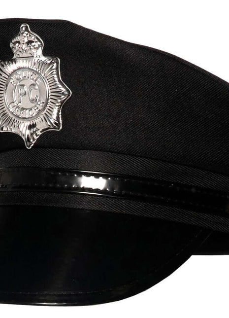 Police Captain Hat - SKU:30588 - UPC:843248157064 - Party Expo