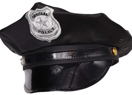 Police Hat - SKU:29842 OS - UPC:843248132214 - Party Expo