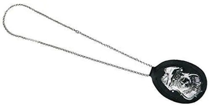 Police Shield Necklace - Party Expo