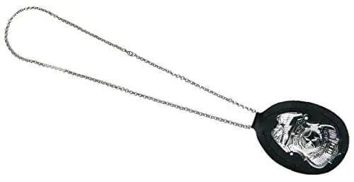 Police Shield Necklace - Party Expo