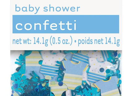 Baby Shower - Blue Polka Dot Confetti - SKU:61842 - UPC:011179618422 - Party Expo