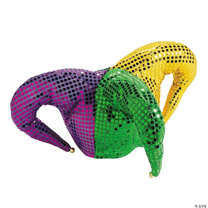 Polyester Mardi Gras Sequin Jester Hat - SKU:3L--31/196 - UPC:887600583504 - Party Expo