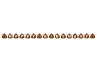 Poop Emoji Ribbon Banner - SKU:329368 - UPC:039938475697 - Party Expo