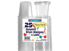 Portion Cups With Lids (25 Count) - SKU:N12525 - UPC:098382150192 - Party Expo