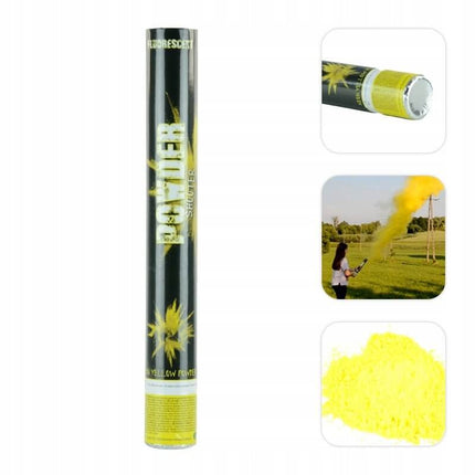 Powder Shooter -Neon Yellow-16" - SKU:66398 - UPC:8712364663983 - Party Expo