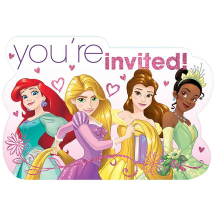 Princess Dream Big - Invitations - SKU:491621 - UPC:013051641498 - Party Expo