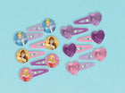 Princess Dream Big - Jewel Hair Barrettes - SKU:397325 - UPC:013051644277 - Party Expo