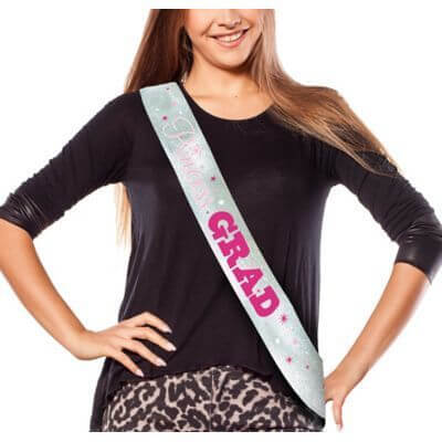 Princess Grad Sash - SKU:346127 - UPC:048419812654 - Party Expo