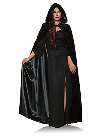 Promotional Cape - Black - SKU:30472 - UPC:843248154063 - Party Expo