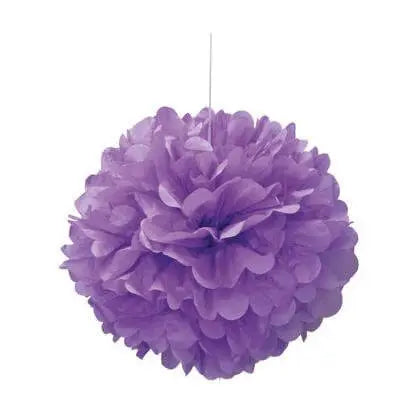 Puff Decor 16" Pty Purple Party Expo  