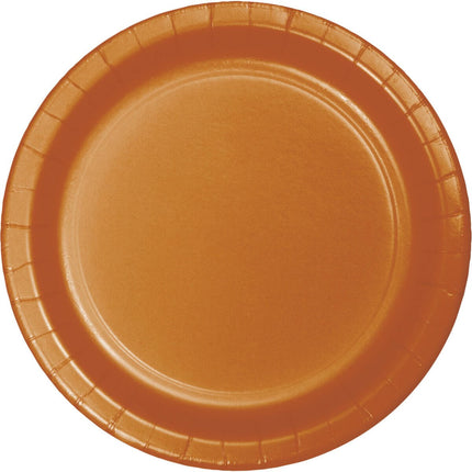 Pumpkin Spice 9in. Plate - SKU:323386 - UPC:039938402297 - Party Expo